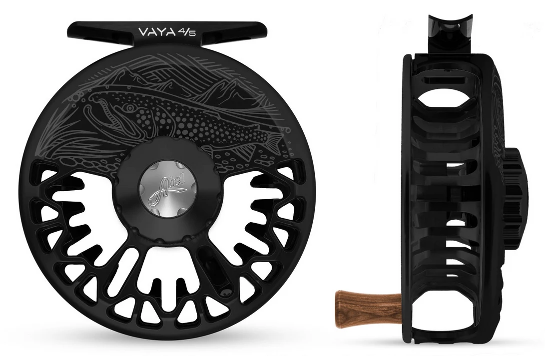 Abel Vaya Reel- Underwood On The Hunt- Black 4/5