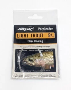 Airflo Light Trout Polyleader 5' -Fishing Sales Shop airflo light trout polyleader 5 clear float 29404019785791 5000x