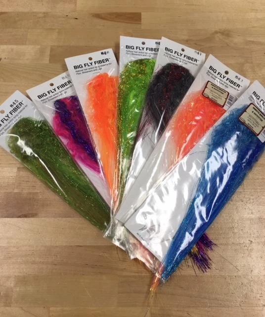 Big Fly Fiber Blend With Curl 3 Big Fly Fiber Blend With Curl