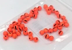 Bulk Tungsten Slotted Beads 50 Pack -Fishing Sales Shop bulk tungsten slotted beads 50 pack fl orange 3 8 mm 5 32 28982068478015 5000x