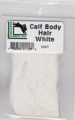 Calf Body Hair White