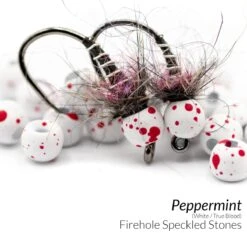 Firehole Round Speckled Tungsten Stones -Fishing Sales Shop firehole round speckled tungsten stones peppermint 2 0 mm 15482642923583 5000x