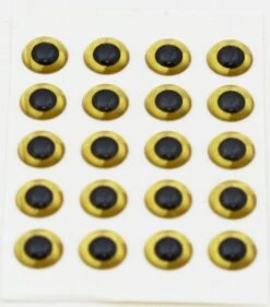 Hareline 3/16" 3D Holographic Eyes