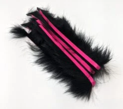 Hareline Bling Rabbit Strips -Fishing Sales Shop hareline bling rabbit strips black with fl fuchsia accent bls11b 28836498571327 5000x