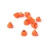 Hareline Brass Cone Heads -Fishing Sales Shop hareline brass cone heads fl orange large 28152679006271 5000x