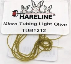 Hareline Dubbin Micro Tubing -Fishing Sales Shop hareline dubbin micro tubing light olive 28508204433471 5000x