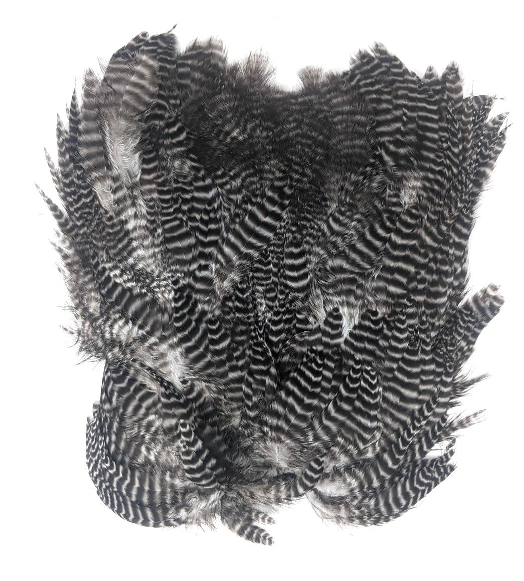 Hareline Grizzly Soft Hackle Marabou Patch 5 Hareline Grizzly Soft Hackle Marabou Patch - Image 3