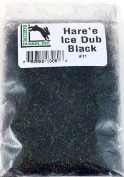Hareline Hare'e Ice Dub Dubbing 20 Hareline Hare'e Ice Dub Dubbing -Fishing Sales Shop hareline hare e ice dub dubbing black 6466642181 5000x