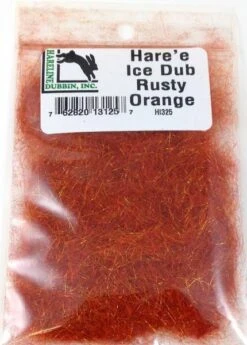 Hareline Hare'e Ice Dub Dubbing 15 Hareline Hare'e Ice Dub Dubbing -Fishing Sales Shop hareline hare e ice dub dubbing rust orange 6466641861 5000x