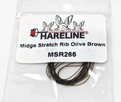 Hareline Midge Stretch Rib -Fishing Sales Shop hareline midge stretch rib olive brown 29477840322623 5000x