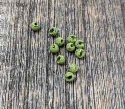 Hareline Mottled Tactical Slotted Tungsten Beads -Fishing Sales Shop hareline mottled tactical slotted tungsten beads 1 8 3 3mm 212 lt olive 15900840099903 5000x