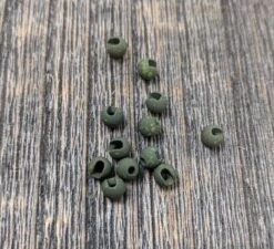 Hareline Mottled Tactical Slotted Tungsten Beads -Fishing Sales Shop hareline mottled tactical slotted tungsten beads 1 8 3 3mm 263 olive 15900842557503 5000x