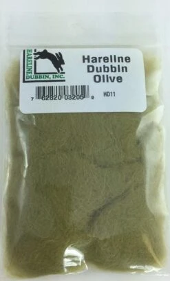 Hareline Rabbit Dubbin -Fishing Sales Shop hareline rabbit dubbin olive 6466646469 5000x