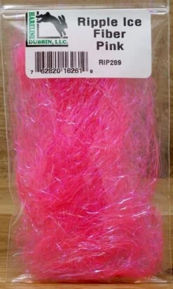 Hareline Ripple Ice Fiber -Fishing Sales Shop hareline ripple ice fiber 289 pink 15820996051007 5000x