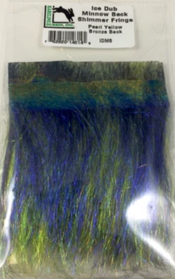 Ice Dub Minnow Back Shimmer Fringe -Fishing Sales Shop ice dub minnow back shimmer fringe 8 pearl yellow bronze back 6466732741 5000x