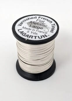 Lagartun Metal Flat Satin Embossed Tinsel 13 Lagartun Metal Flat Satin Embossed Tinsel -Fishing Sales Shop lagartun metal flat satin embossed tinsel silver large 15952640770111 5000x