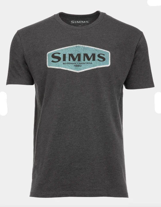 Men's Simms Logo Frame T-Shirt 3 Men's Simms Logo Frame T-Shirt