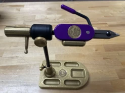 Regal Revolution Vise Stainless Jaw Bronze Pocket Base - Ultra Violet