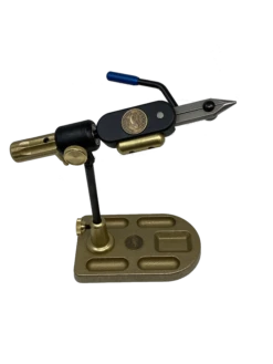 Regal Revolution Vise Stainless Steel Jaws Bronze Pocket Base - Matte Black