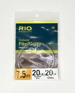 Rio Pike/Musky II Leader 7.5' Knottable