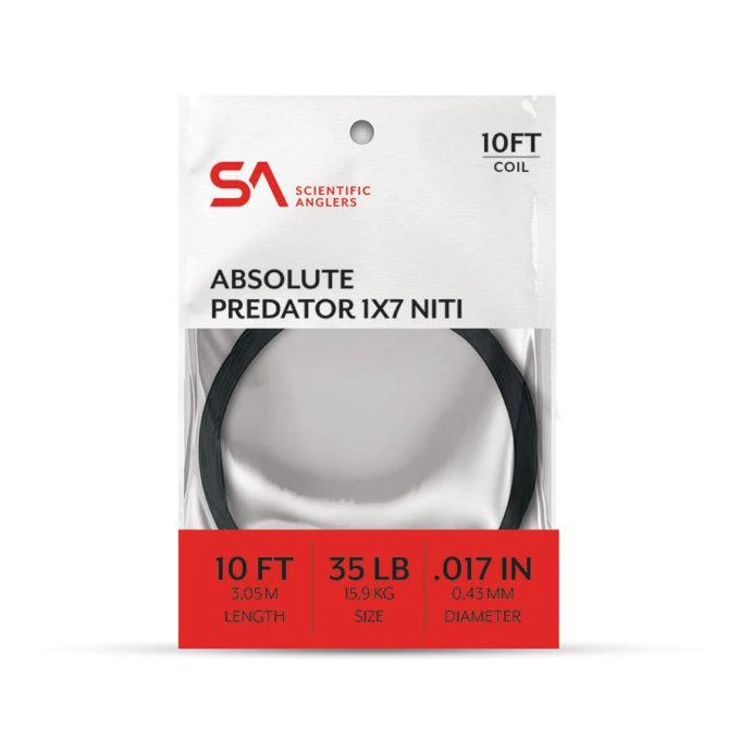 Scientific Anglers SA Absolute Predator 1x7 Nickel Titanium Wire 3 Scientific Anglers SA Absolute Predator 1x7 Nickel Titanium Wire