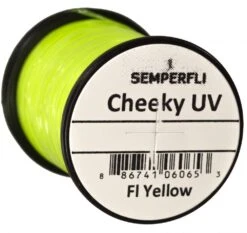 Semperfli Cheeky UV -Fishing Sales Shop semperfli cheeky uv fl yellow 4719033024575 5000x