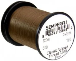 Semperfli Classic Waxed Spyder Thread 18/0 -Fishing Sales Shop semperfli classic waxed spyder thread 18 0 brown 28348051324991 5000x