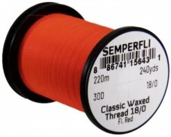 Semperfli Classic Waxed Spyder Thread 18/0 -Fishing Sales Shop semperfli classic waxed spyder thread 18 0 flouro red 28348052897855 5000x