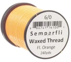 Semperfli Fluoro Classic Waxed Thread 25 Semperfli Fluoro Classic Waxed Thread -Fishing Sales Shop semperfli fluoro classic waxed thread fluoro orange 6 0 5434409156671 5000x