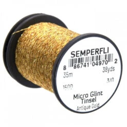 Semperfli Micro Glint Tinsel 41 Semperfli Micro Glint Tinsel -Fishing Sales Shop semperfli micro glint tinsel antique gold 29128593702975 5000x