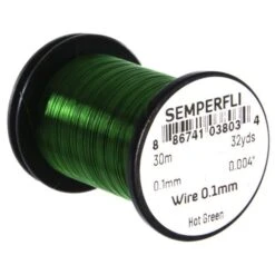 Semperfli Tying Wire 0.1mm 24 Semperfli Tying Wire 0.1mm -Fishing Sales Shop semperfli tying wire 0 1mm hot green 28958710071359 5000x