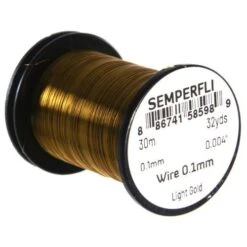 Semperfli Tying Wire 0.1mm 21 Semperfli Tying Wire 0.1mm -Fishing Sales Shop semperfli tying wire 0 1mm light gold 28958707908671 5000x