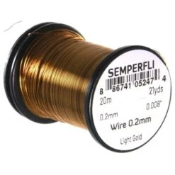 Semperfli Tying Wire 0.2mm 23 Semperfli Tying Wire 0.2mm -Fishing Sales Shop semperfli tying wire 0 2mm light gold 28958751227967 5000x