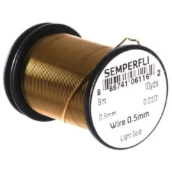 Semperfli Tying Wire 0.5mm 15 Semperfli Tying Wire 0.5mm -Fishing Sales Shop semperfli tying wire 0 5mm light gold 28958833016895 5000x