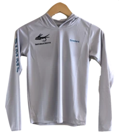 Simms Kid's Solar Tech Hoody 605 Fly Logo