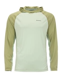Simms Men's Bugstopper SolarFlex Hoody Brown Rise Logo