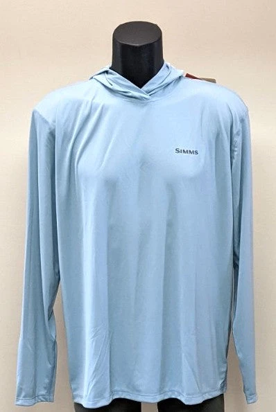 Simms Men's CBP Tech Hoody Brown Trout Rise Logo 3 Simms Men's CBP Tech Hoody Brown Trout Rise Logo