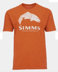 Simms Men's Wood Trout Fill T-Shirt