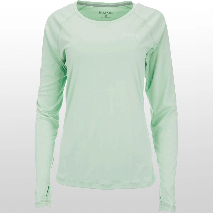 Simms Womens' Solarflex Crewneck Underwood Logo 2 Simms Womens' Solarflex Crewneck Underwood Logo
