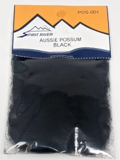 Spirit River Aussie Possum Dubbing -Fishing Sales Shop spirit river aussie possum dubbing black 001 28612081418303 5000x