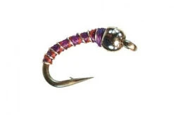 Tungsten Bead Zebra Midge