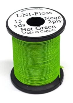 Uni Floss Neon -Fishing Sales Shop uni floss neon hot green 28421416976447 5000x