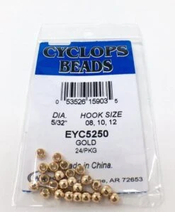 Wapsi Cyclops Brass Bead 24 Pack -Fishing Sales Shop wapsi cyclops brass bead 24 pack gold 1 8 4276508786751 5000x