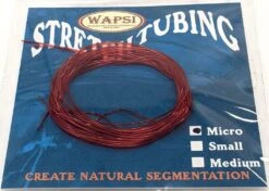 Wapsi Stretch Tubing -Fishing Sales Shop wapsi stretch tubing red micro 28536647385151 5000x