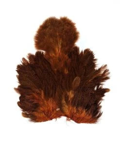 Whiting Brahma Soft Hackle With Chickabou -Fishing Sales Shop whiting brahma soft hackle with chickabou mottled grey dyed burnt orange 16008886255679 5000x