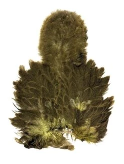 Whiting Brahma Soft Hackle With Chickabou -Fishing Sales Shop whiting brahma soft hackle with chickabou mottled grey dyed olive 16008885141567 5000x